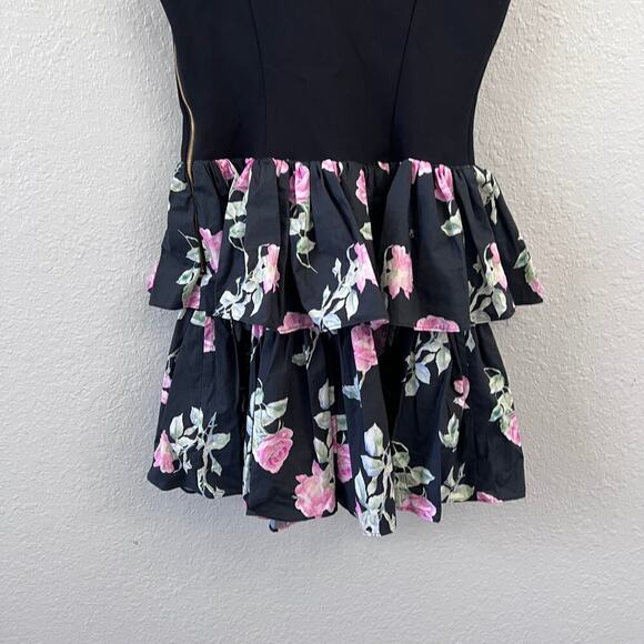 NWT LOVESHACKFANCY PASTEL FLORAL MINI DRESS - Picture 11 of 15